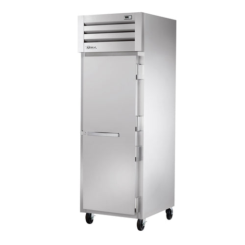 True STR1R-1S-HC 27 1/2" One Section Reach In Refrigerator, (1) Right Hinge Solid Door, 115v-cityfoodequipment.com