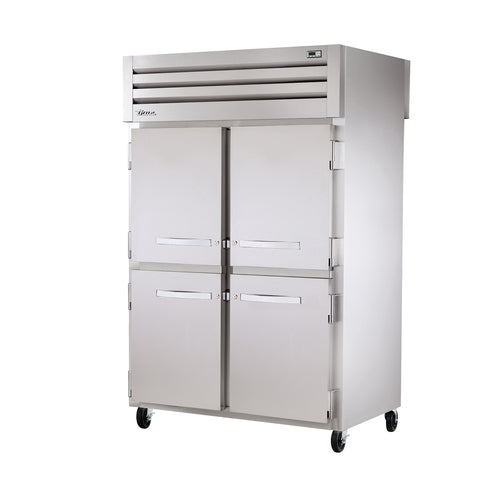 True STR2HPT-2S-2S Full Height Insulated Mobile Heated Cabinet w/ (6) Pan Capacity, 208-240v-cityfoodequipment.com