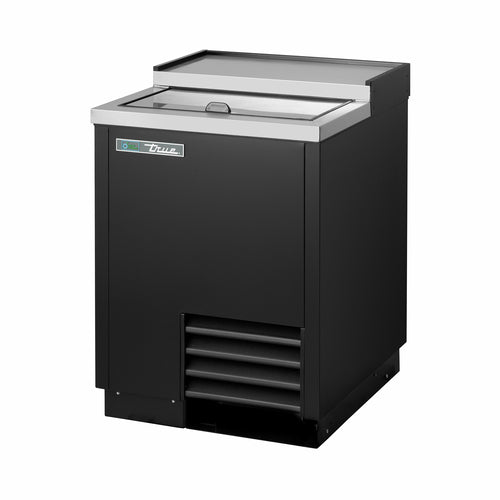 True T-24-GC-HC 1 Section Glass Chiller W/ 90 Mug Capacity, Black, 115v-cityfoodequipment.com