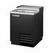 True T-24-GC-HC 1 Section Glass Chiller W/ 90 Mug Capacity, Black, 115v-cityfoodequipment.com