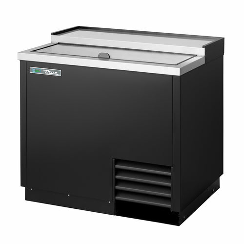 True T-36-GC-HC 1 Section Glass Chiller w/ 180 Mug Capacity, Black, 115v-cityfoodequipment.com