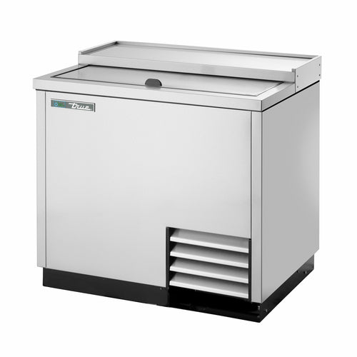 True T-36-GC-S-HC 1 Section Glass Chiller w/ 180 Mug Capacity, Stainless, 115v-cityfoodequipment.com
