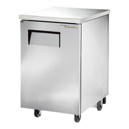 True TBB-1-S-HC 23 1/2" Bar Refrigerator - 1 Swinging Solid Door, Stainless, 115v-cityfoodequipment.com