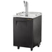 True TDD-1-HC 24" Kegerator Beer Dispenser W/ (1) Keg Capacity - (1) Column, Black, 115v-cityfoodequipment.com