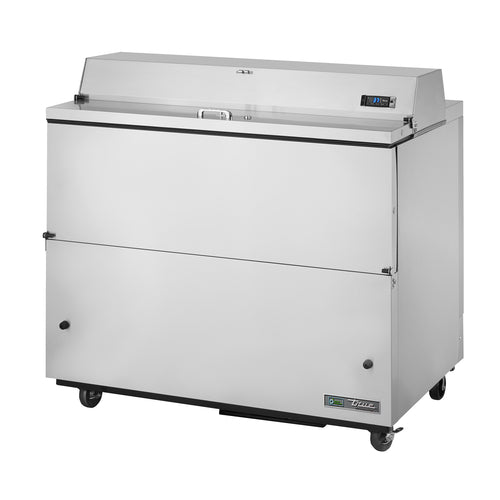 True TMC-49-S-SS-HC Milk Cooler W/ Top & Side Access - (768) Half Pint Carton Capacity, 115v-cityfoodequipment.com