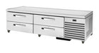 True TRCB-79-HC~SPEC3 79 1/4" Chef Base w/ (4) Drawers - 115v-cityfoodequipment.com