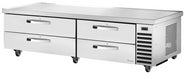 True TRCB-82-84-HC~SPEC3 84" Chef Base w/ (4) Drawers - 115v-cityfoodequipment.com