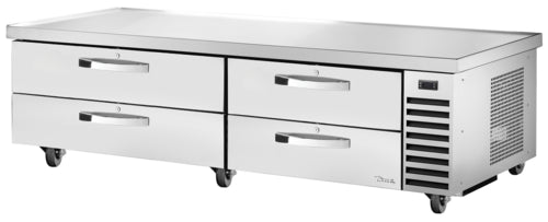 True TRCB-82-84-HC~SPEC3 84" Chef Base w/ (4) Drawers - 115v-cityfoodequipment.com