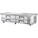 True TRCB-82-86-HC 86 1/4" Chef Base w/ (4) Drawers - 115v-cityfoodequipment.com