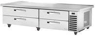True TRCB-82-86-HC~SPEC3 86 1/4" Chef Base w/ (4) Drawers - 115v-cityfoodequipment.com
