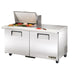 True TSSU-60-12M-B-HC 60" TSSU Series Mega Top Sandwich/Salad Prep Table w/ Refrigerated Base, 115v-cityfoodequipment.com
