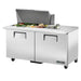 True TSSU-60-15M-B-HC 60" TSSU Series Mega Top Sandwich/Salad Prep Table w/ Refrigerated Base, 115v-cityfoodequipment.com