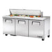 True TSSU-72-16-HC 72" TSSU Series Sandwich/salad Prep Table W/ Refrigerated Base, 115v-cityfoodequipment.com