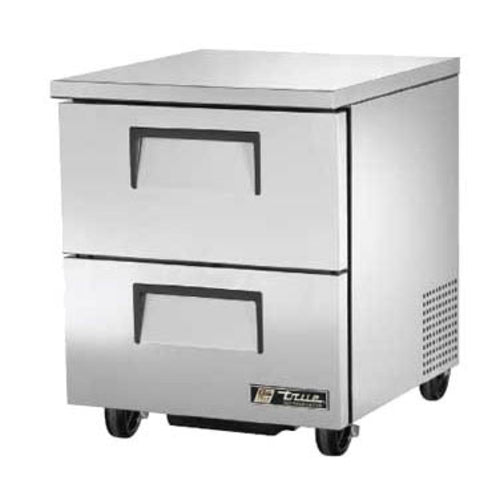 True TUC-27D-2-HC 27" W Undercounter Refrigerator w/ (1) Section & (2) Drawers, 115v-cityfoodequipment.com