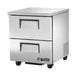 True TUC-27D-2-HC 27" W Undercounter Refrigerator w/ (1) Section & (2) Drawers, 115v-cityfoodequipment.com