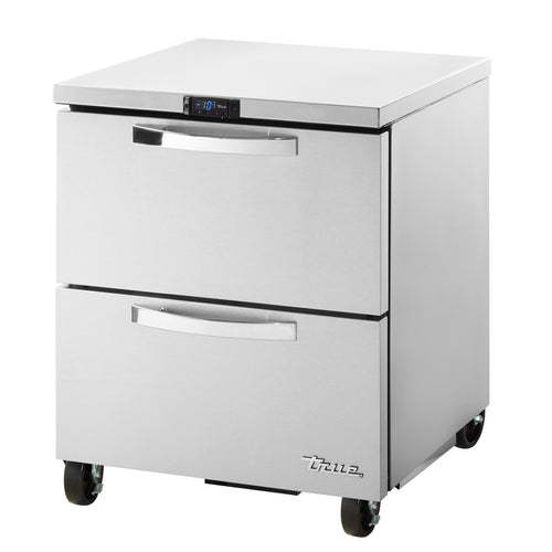 True TUC-27F-D-2-HC~SPEC3 27" W Undercounter Freezer w/ (1) Section & (2) Drawers, 115v-cityfoodequipment.com