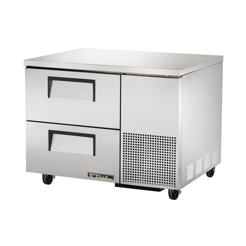 True TUC-44D-2-HC 44" W Undercounter Refrigerator w/ (1) Section & (2) Drawers, 115v-cityfoodequipment.com