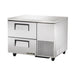 True TUC-44D-2-HC 44" W Undercounter Refrigerator w/ (1) Section & (2) Drawers, 115v-cityfoodequipment.com