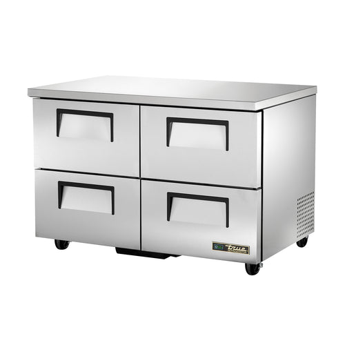 True TUC-48D-4-HC 48" W Undercounter Refrigerator w/ (2) Sections & (4) Drawers, 115v-cityfoodequipment.com