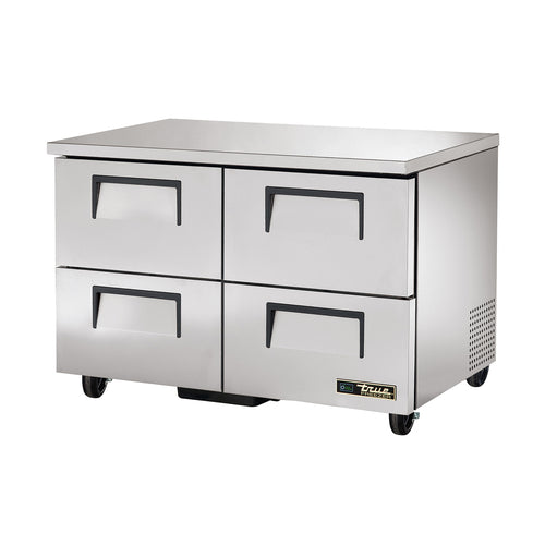 True TUC-48F-D-4-HC 48 1/2" W Undercounter Freezer w/ (4) Sections & (4) Drawers, 115v-cityfoodequipment.com