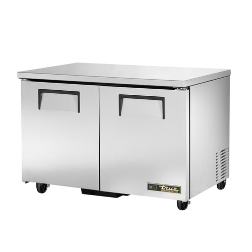True TUC-48-HC 48" W Undercounter Refrigerator w/ (2) Sections & (2) Doors, 115v-cityfoodequipment.com