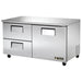 True TUC-60D-2-HC 60" W Undercounter Refrigerator w/ (2) Sections, (2) Drawers & (1) Door, 115v-cityfoodequipment.com
