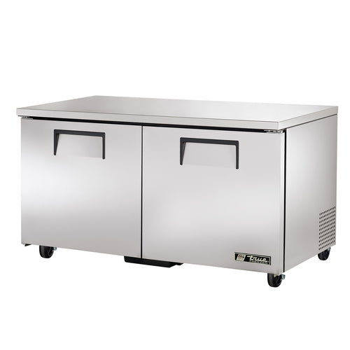 True TUC-60F-HC 60" W Undercounter Freezer w/ (2) Sections & (2) Doors, 115v-cityfoodequipment.com
