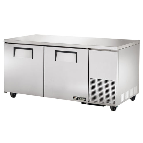 True TUC-67F-HC 67" W Undercounter Freezer w/ (2) Sections & (2) Doors, 115v-cityfoodequipment.com