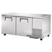 True TUC-67F-HC 67" W Undercounter Freezer w/ (2) Sections & (2) Doors, 115v-cityfoodequipment.com