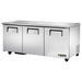 True TUC-72-HC 72" W Undercounter Refrigerator w/ (3) Sections & (3) Doors, 115v-cityfoodequipment.com