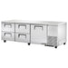 True TUC-93D-4-HC 93" W Undercounter Refrigerator w/ (3) Sections, (1) Door & (4) Drawers, 115v-cityfoodequipment.com
