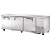 True TUC-93-HC 93" W Undercounter Refrigerator w/ (3) Sections & (3) Doors, 115v-cityfoodequipment.com