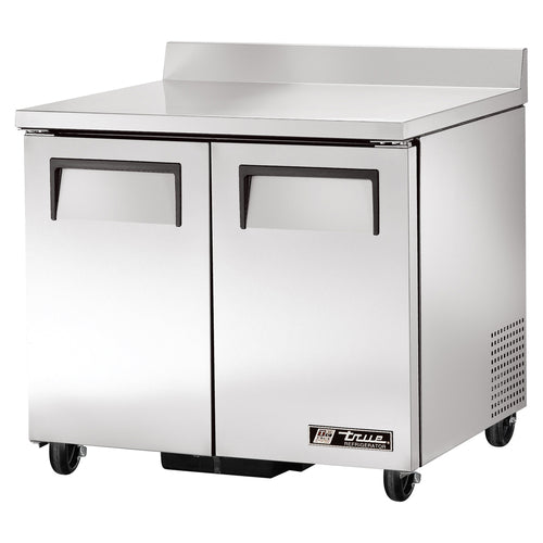 True TWT-36-HC 36" Worktop Refrigerator w/ (2) Sections, 115v-cityfoodequipment.com