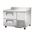 True TWT-44D-2-HC 45" Worktop Refrigerator w/ (1) Section & (2) Drawers, 115v-cityfoodequipment.com