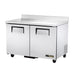 True TWT-48F-HC 48 1/2" W Worktop Freezer w/ (2) Sections & (2) Doors, 115v-cityfoodequipment.com