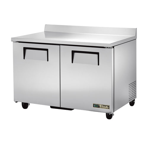 True TWT-48-HC 48" Worktop Refrigerator w/ (2) Sections, 115v-cityfoodequipment.com