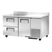 True TWT-60-32D-2-HC 60" Worktop Refrigerator w/ (2) Sections &(2) Drawers, 115v-cityfoodequipment.com