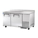 True TWT-60-32-HC 60" Worktop Refrigerator w/ (2) Sections, 115v-cityfoodequipment.com