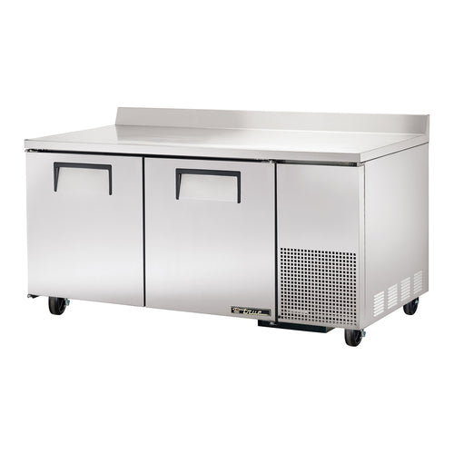 True TWT-67-HC 67" Worktop Refrigerator w/ (2) Sections, 115v-cityfoodequipment.com