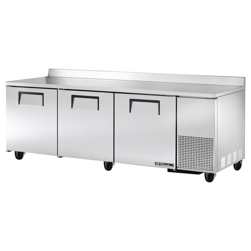 True TWT-93-HC 93" Worktop Refrigerator w/ (3) Sections, 115v-cityfoodequipment.com