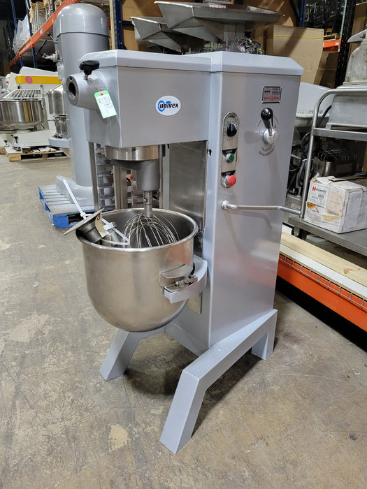 Used Univex SRM30 Commercial 30 Quart Dough Mixer-cityfoodequipment.com
