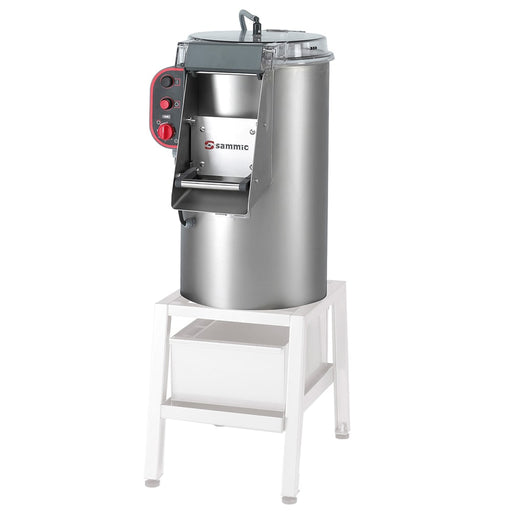 Sammic PI-20 Electric Vegetable Peeler W/ 44 Lb Potato Capacity, 120v-cityfoodequipment.com