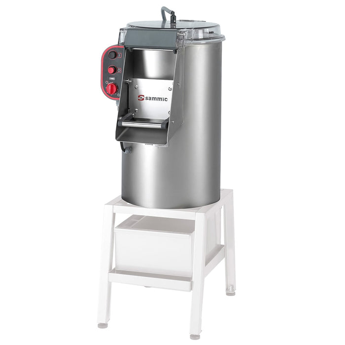 Sammic PI-20 Electric Vegetable Peeler W/ 44 Lb Potato Capacity, 120v-cityfoodequipment.com