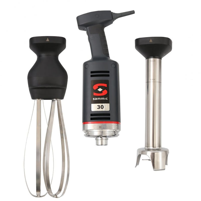 Sammic MB-31 32 Qt Immersion Blender W/ 15 3/5" Whisk & 12" Blending Arm, 120v-cityfoodequipment.com