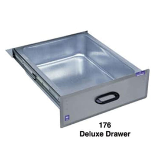 Duke 176 Deluxe Drawer W/ Galvanized Liner, On Ball-Bearing Roller Slides-cityfoodequipment.com