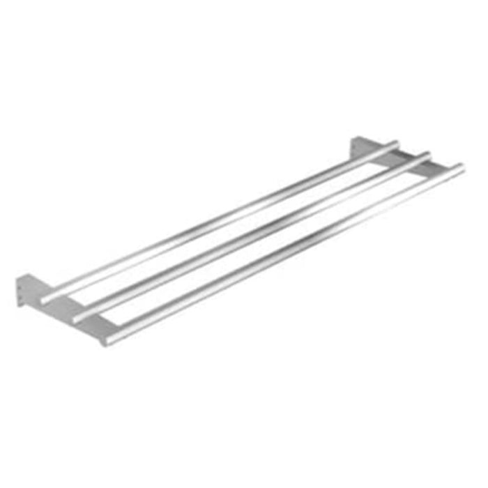 Duke 3BTS-FX-74 74" Tray Slide w/ Fixed Brackets & 3 Tubular Bars, Stainless-cityfoodequipment.com