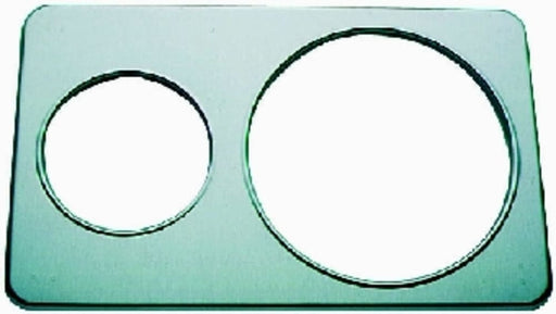 Duke 33 Adaptor Plate - 1, 6 1/2 in1, 10 1/2"Holes - Stainless Steel-cityfoodequipment.com