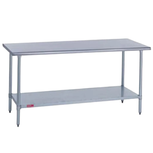 Duke 416S-3660 60" 16 ga Work Table w/ Undershelf & 400 Series Stainless Flat Top-cityfoodequipment.com