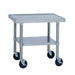 Duke 591A-2424 24" Mixer Table w/ All Stainless Undershelf Base, 24"D-cityfoodequipment.com