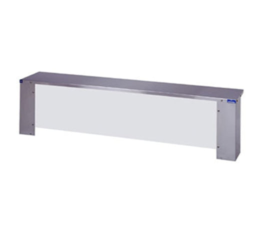Duke 656-460-4S 58 3/8" Serving Shelf for 4 Pan Unit w/ Acrylic Protector Panels, Stainless-cityfoodequipment.com